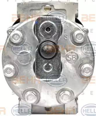 HELLA 8FK 351 119-891 - Компрессор кондиционера autospares.lv