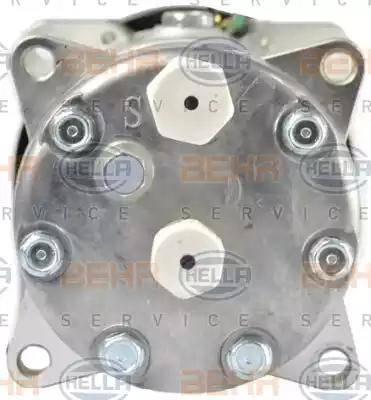 HELLA 8FK 351 119-861 - Компрессор кондиционера autospares.lv