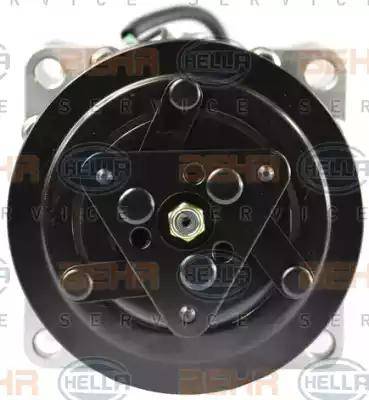 HELLA 8FK 351 119-861 - Компрессор кондиционера autospares.lv