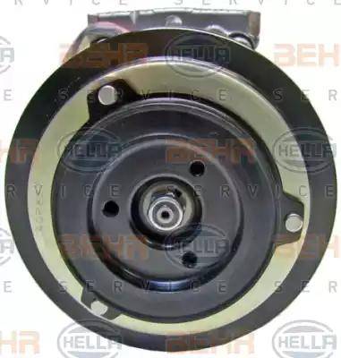 HELLA 8FK 351 119-391 - Компрессор кондиционера autospares.lv