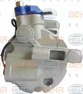 HELLA 8FK 351 114-961 - Компрессор кондиционера autospares.lv