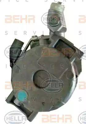 HELLA 8FK 351 114-401 - Компрессор кондиционера autospares.lv