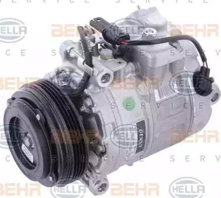 HELLA 8FK 351 114-471 - Компрессор кондиционера autospares.lv