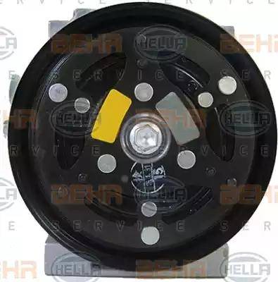 HELLA 8FK 351 114-061 - Компрессор кондиционера autospares.lv