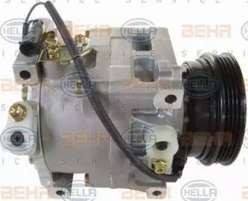 HELLA 8FK 351 114-191 - Компрессор кондиционера autospares.lv