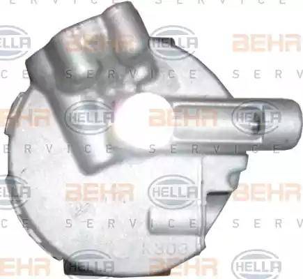 HELLA 8FK 351 114-141 - Компрессор кондиционера autospares.lv