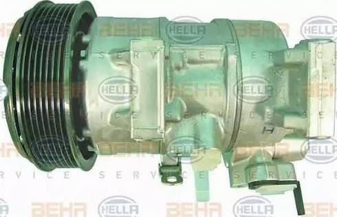 HELLA 8FK 351 114-161 - Компрессор кондиционера autospares.lv