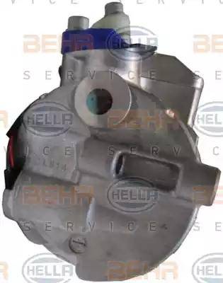 HELLA 8FK 351 114-341 - Компрессор кондиционера autospares.lv