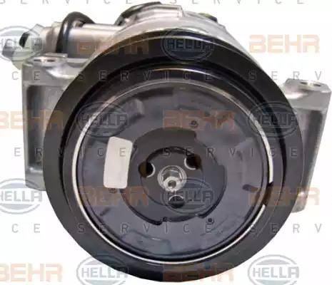 HELLA 8FK 351 114-341 - Компрессор кондиционера autospares.lv