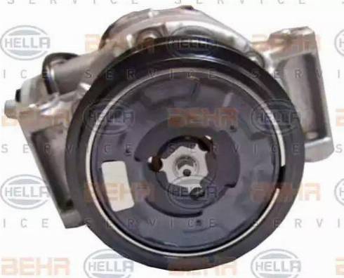 HELLA 8FK 351 114-331 - Компрессор кондиционера autospares.lv