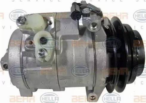 HELLA 8FK 351 114-231 - Компрессор кондиционера autospares.lv