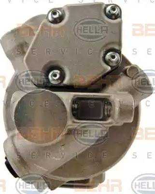 HELLA 8FK 351 114-741 - Компрессор кондиционера autospares.lv