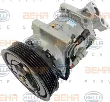 HELLA 8FK 351 115-571 - Компрессор кондиционера autospares.lv