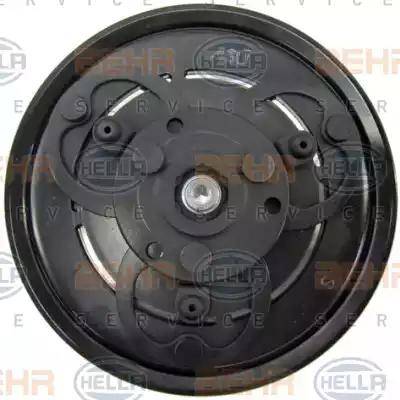 HELLA 8FK 351 115-071 - Компрессор кондиционера autospares.lv