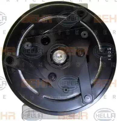 HELLA 8FK 351 115-131 - Компрессор кондиционера autospares.lv