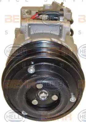 HELLA 8FK 351 110-931 - Компрессор кондиционера autospares.lv