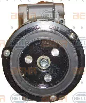 HELLA 8FK 351 110-921 - Компрессор кондиционера autospares.lv