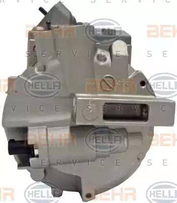 HELLA 8FK 351 110-441 - Компрессор кондиционера autospares.lv