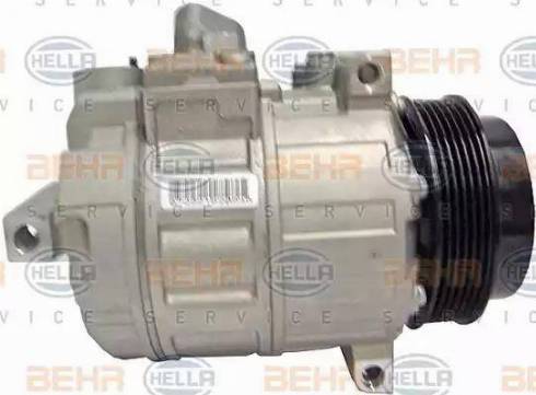 HELLA 8FK 351 110-441 - Компрессор кондиционера autospares.lv