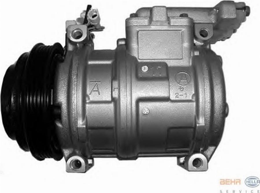 HELLA 8FK 351 110-691 - Компрессор кондиционера autospares.lv