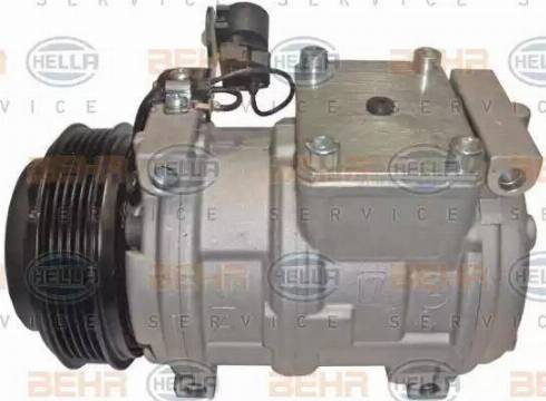 HELLA 8FK 351 110-631 - Компрессор кондиционера autospares.lv