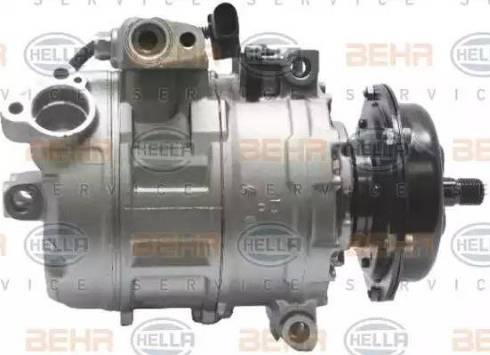 HELLA 8FK 351 110-891 - Компрессор кондиционера autospares.lv