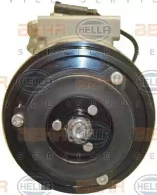 HELLA 8FK 351 110-851 - Компрессор кондиционера autospares.lv