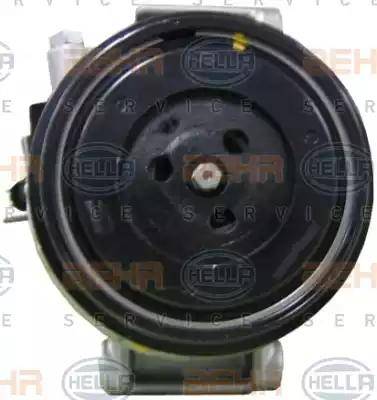 HELLA 8FK 351 110-861 - Компрессор кондиционера autospares.lv