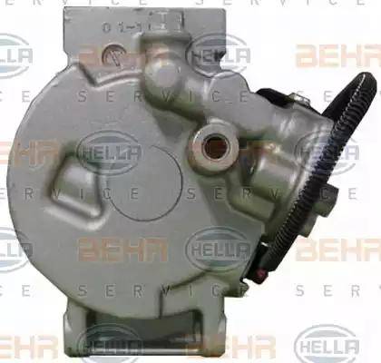 HELLA 8FK 351 110-861 - Компрессор кондиционера autospares.lv