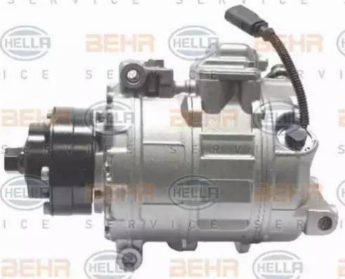 HELLA 8FK 351 110-831 - Компрессор кондиционера autospares.lv