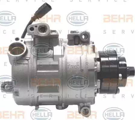 HELLA 8FK 351 110-831 - Компрессор кондиционера autospares.lv