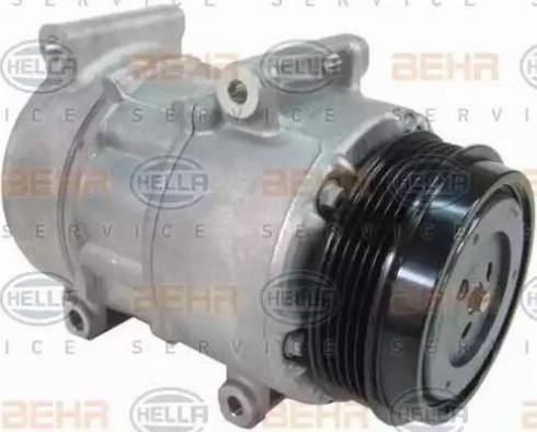 HELLA 8FK 351 110-251 - Компрессор кондиционера autospares.lv