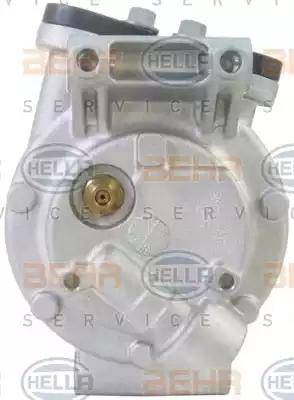 HELLA 8FK 351 113-961 - Компрессор кондиционера autospares.lv