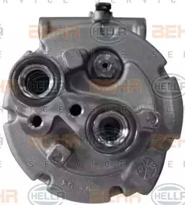 HELLA 8FK 351 113-441 - Компрессор кондиционера autospares.lv