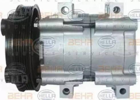 HELLA 8FK 351 113-101 - Компрессор кондиционера autospares.lv