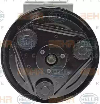 HELLA 8FK 351 113-101 - Компрессор кондиционера autospares.lv