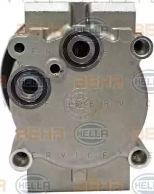 HELLA 8FK 351 113-101 - Компрессор кондиционера autospares.lv