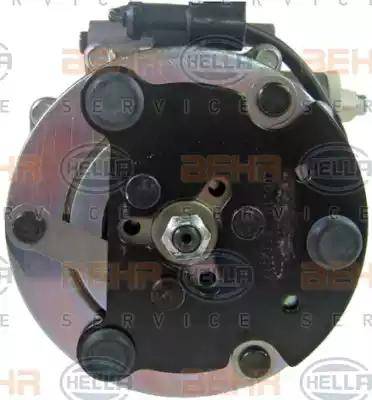 HELLA 8FK 351 113-371 - Компрессор кондиционера autospares.lv