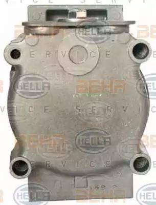 HELLA 8FK 351 113-211 - Компрессор кондиционера autospares.lv