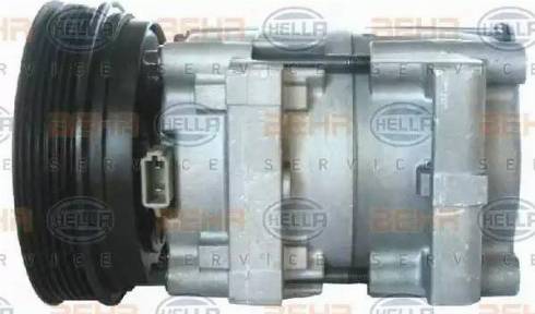 HELLA 8FK 351 113-781 - Компрессор кондиционера autospares.lv