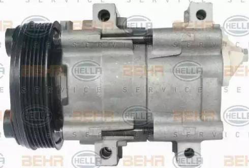 HELLA 8FK 351 113-731 - Компрессор кондиционера autospares.lv