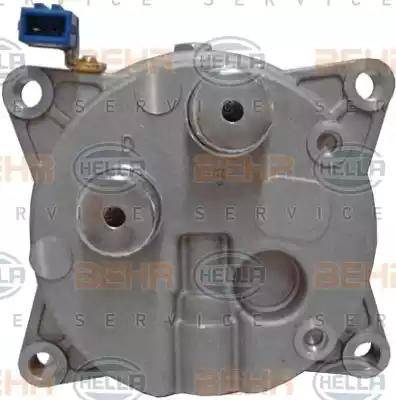 HELLA 8FK 351 134-941 - Компрессор кондиционера autospares.lv