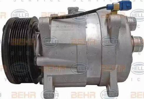 HELLA 8FK 351 134-941 - Компрессор кондиционера autospares.lv