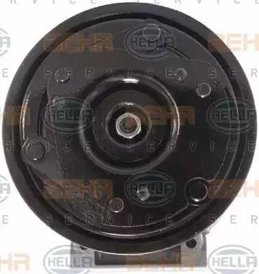 HELLA 8FK 351 134-931 - Компрессор кондиционера autospares.lv