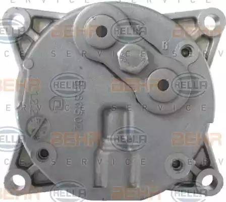 HELLA 8FK 351 134-921 - Компрессор кондиционера autospares.lv