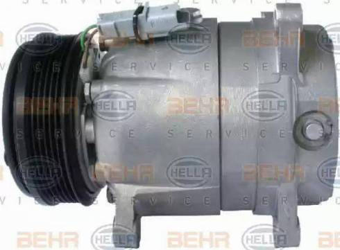 HELLA 8FK 351 134-921 - Компрессор кондиционера autospares.lv