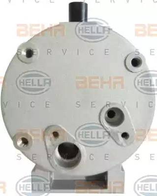 HELLA 8FK 351 134-891 - Компрессор кондиционера autospares.lv