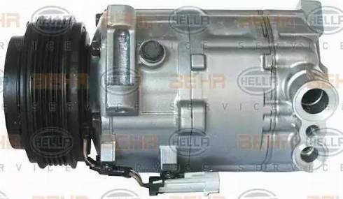 HELLA 8FK 351 134-791 - Компрессор кондиционера autospares.lv