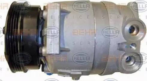 HELLA 8FK 351 134-771 - Компрессор кондиционера autospares.lv