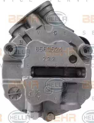 HELLA 8FK 351 135-011 - Компрессор кондиционера autospares.lv